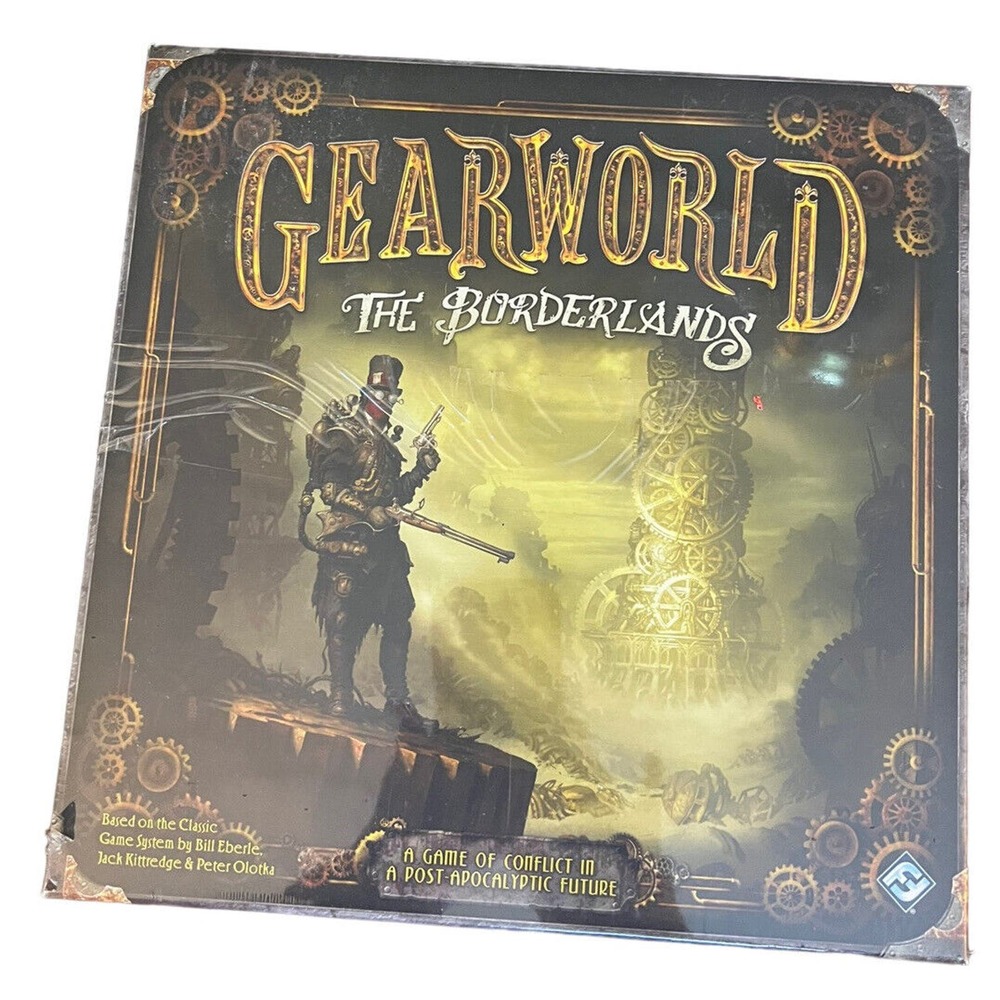 GearWorld The Boardlands Board Game Fantasy Flight Strategy New